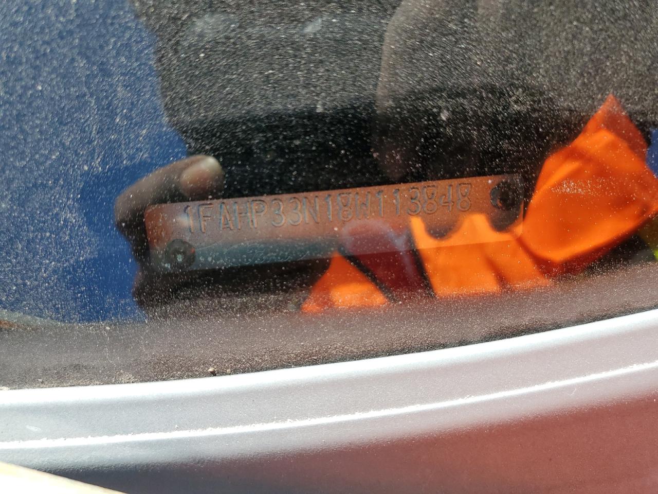 2008 Ford Focus Se VIN: 1FAHP33N18W113848 Lot: 85098645