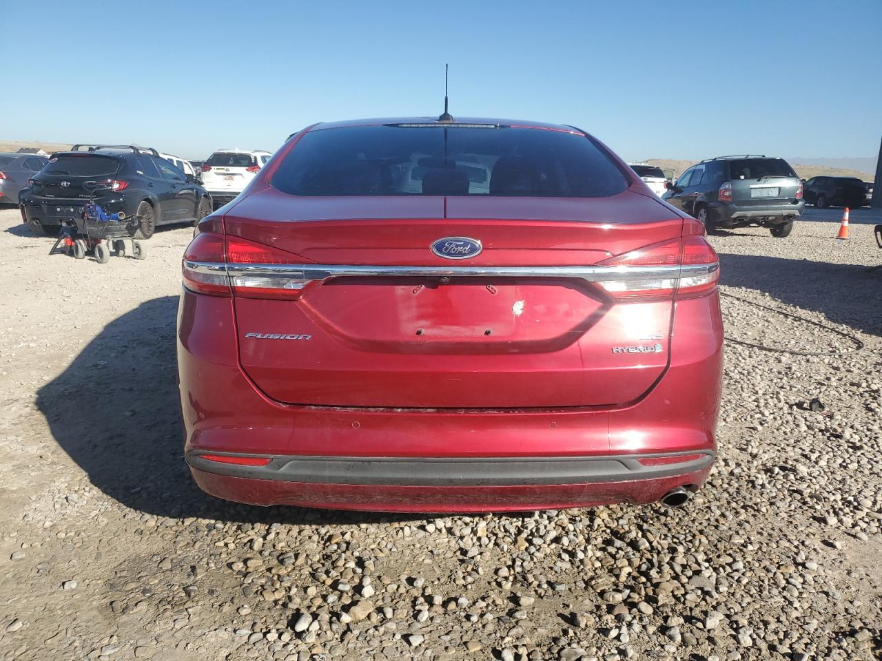 2018 Ford Fusion Se Hybrid VIN: 3FA6P0LU6JR193735 Lot: 89622475