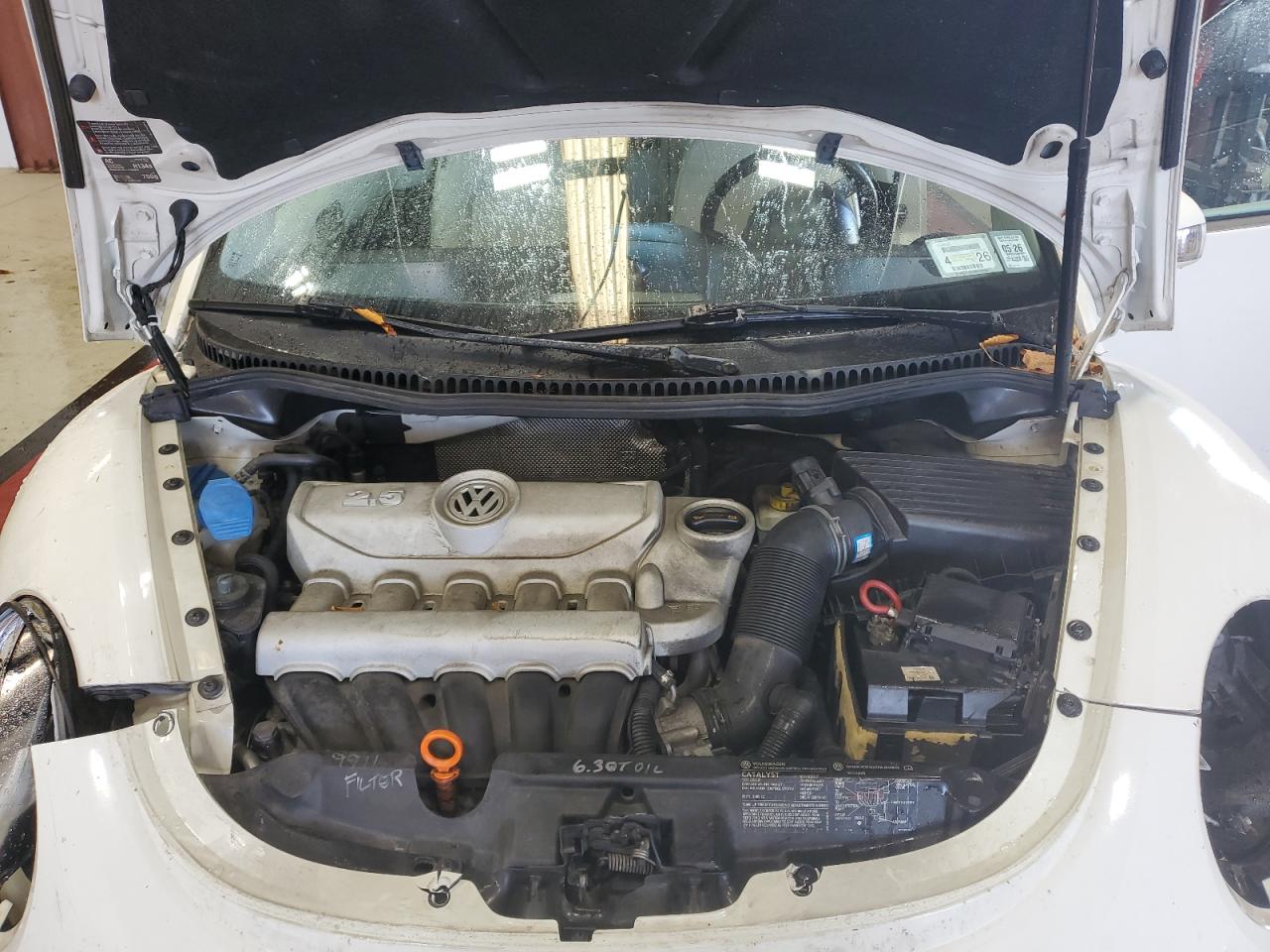 2007 Volkswagen New Beetle Triple White VIN: 3VWFG31Y57M410325 Lot: 84377575