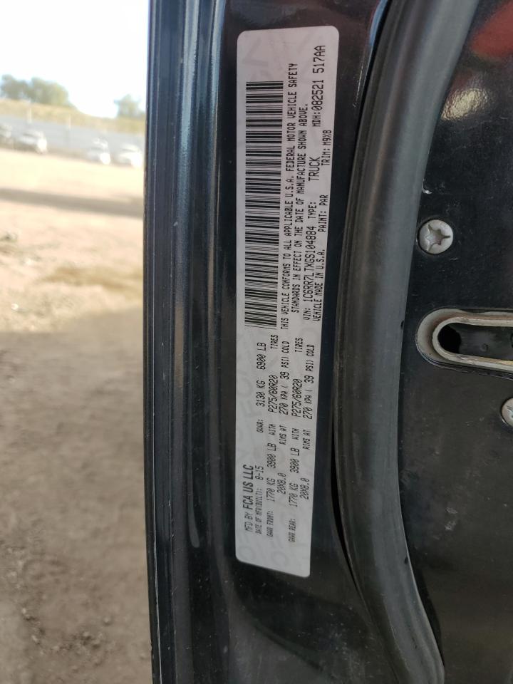 2016 Ram 1500 Slt VIN: 1C6RR7LTXGS104884 Lot: 85911125