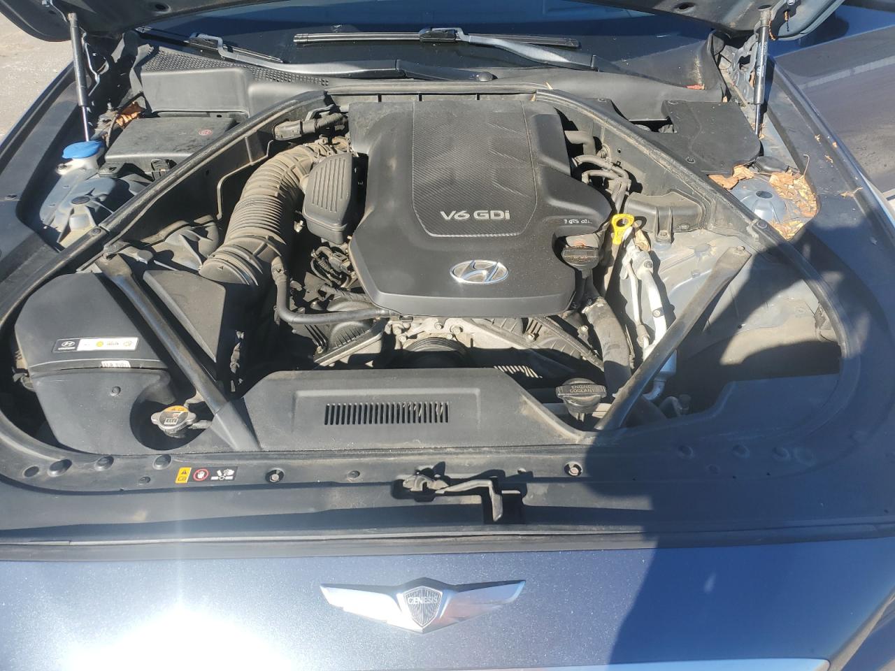 2016 Hyundai Genesis 3.8L VIN: KMHGN4JE9GU121366 Lot: 85368245