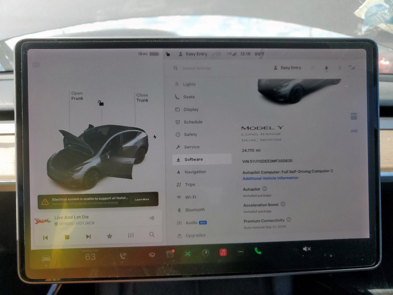 2021 Tesla Model Y VIN: 5YJYGDEE2MF300835 Lot: 80313035