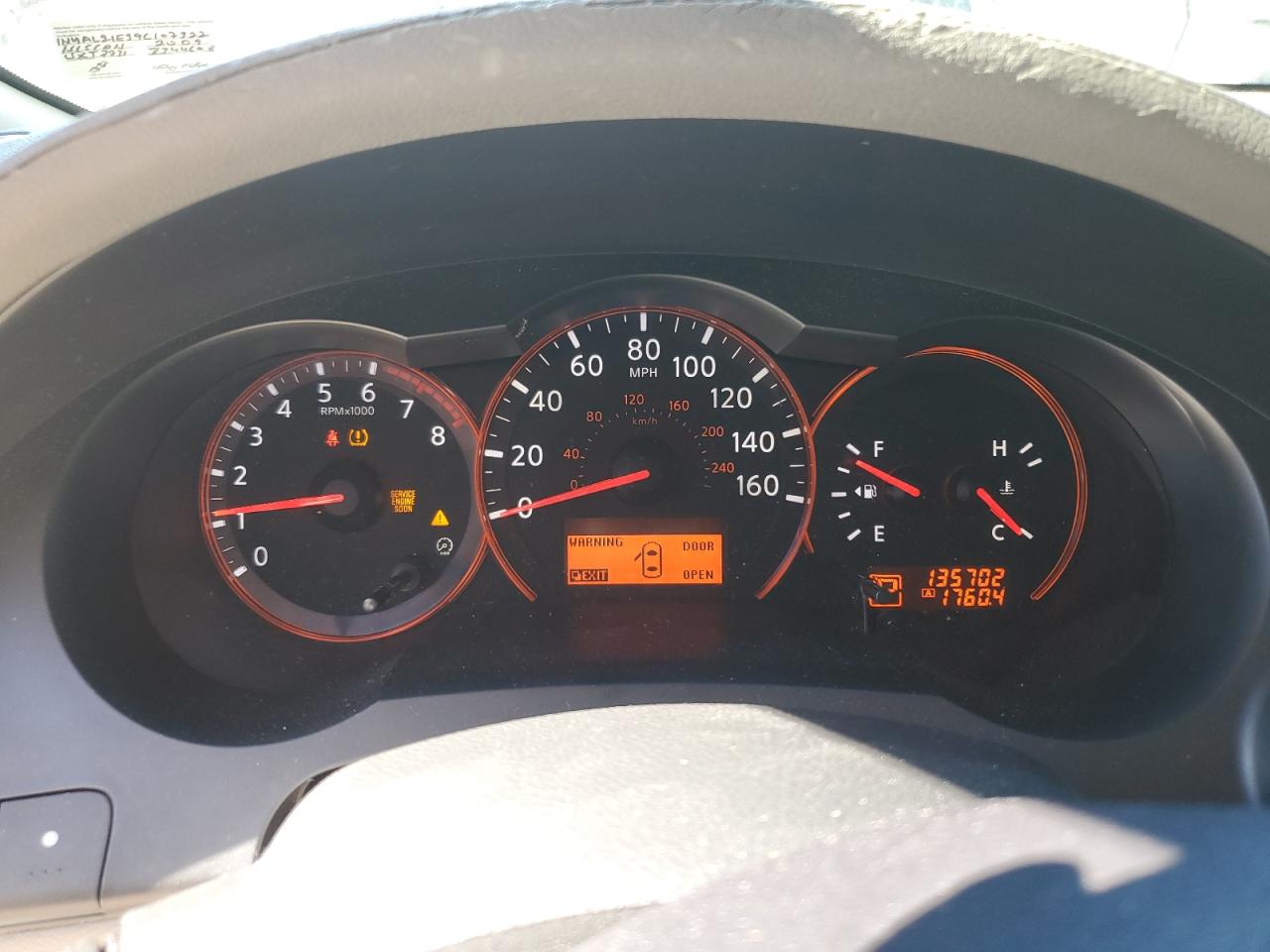 2009 Nissan Altima 2.5 VIN: 1N4AL21E39C107322 Lot: 84861935