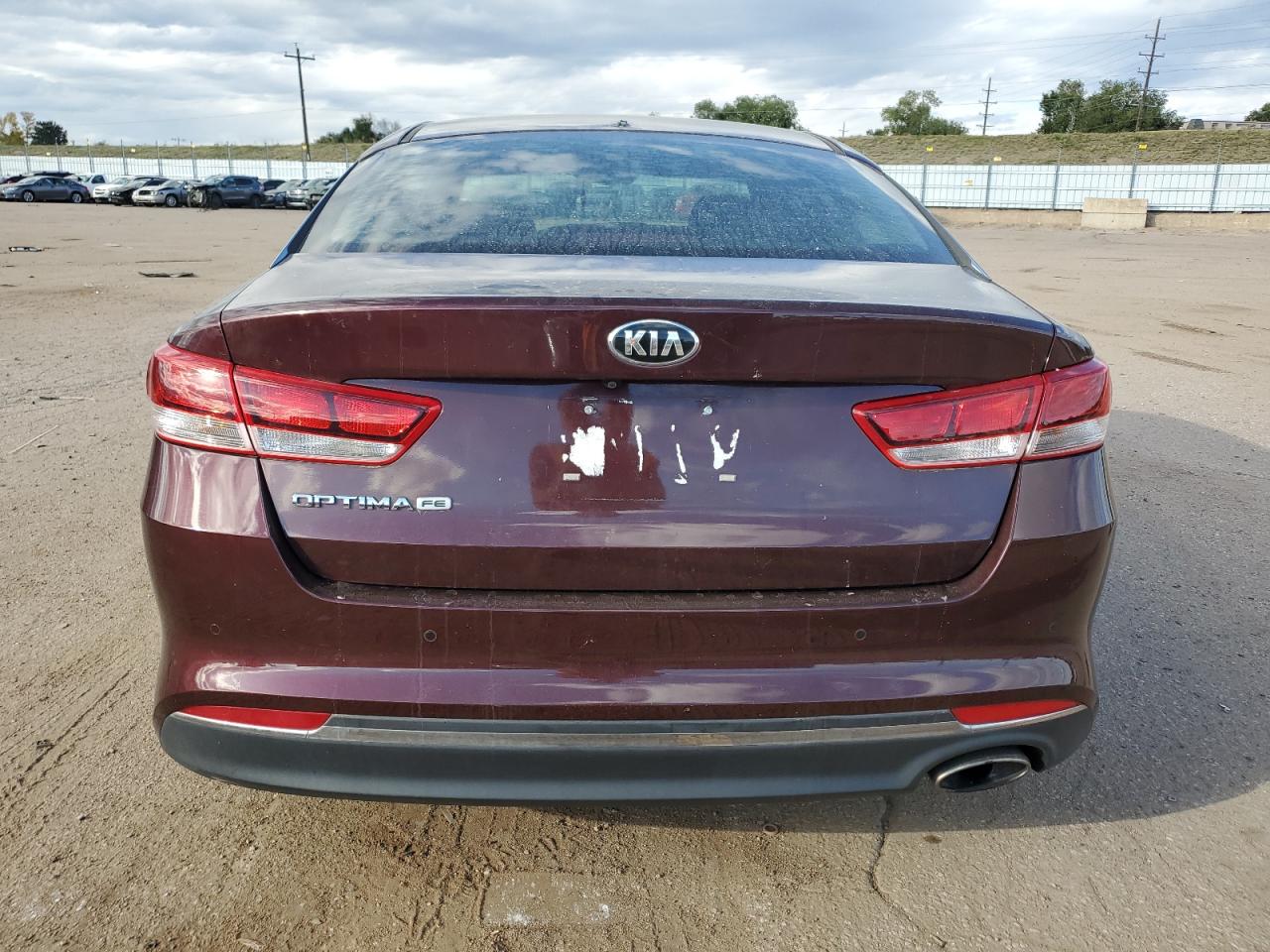 2017 Kia Optima Lx VIN: 5XXGT4L36HG138168 Lot: 85917315