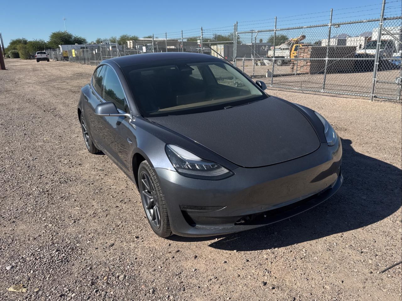 2018 Tesla Model 3 grey  electric 5YJ3E1EA6JF014073 photo #1