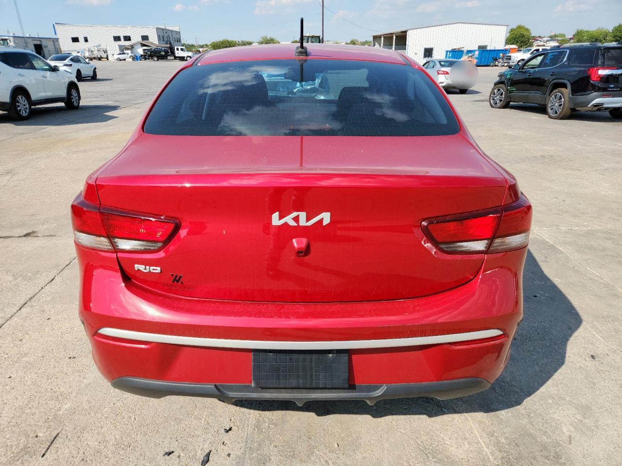 2022 Kia Rio Lx VIN: 3KPA24AD6NE456977 Lot: 81935465
