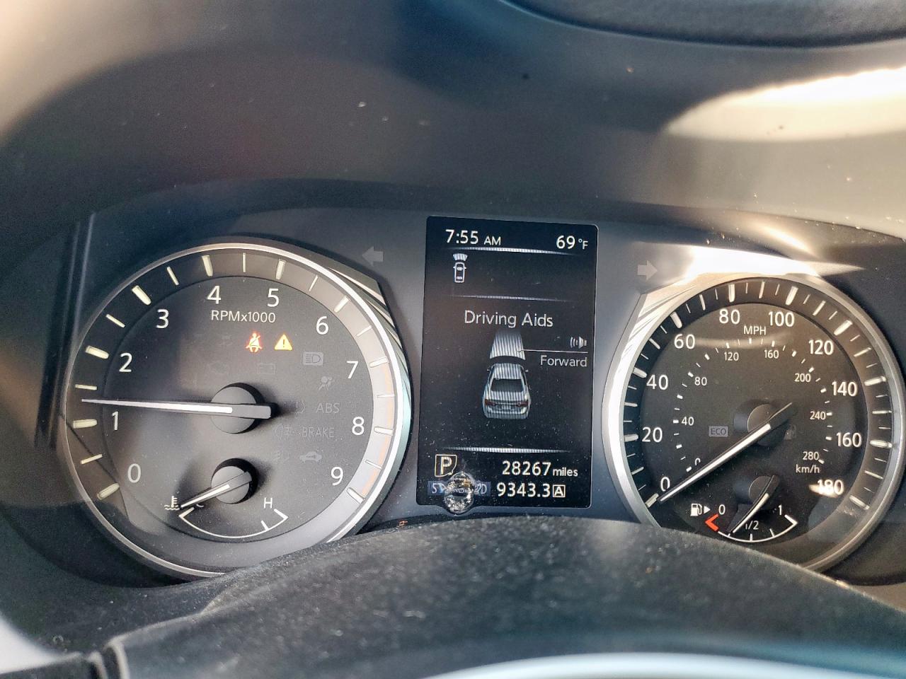 2019 Infiniti Q50 Luxe VIN: JN1EV7AR5KM555165 Lot: 86686395