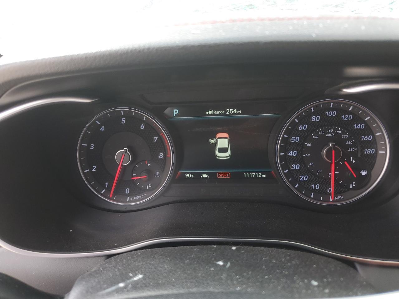 2019 Genesis G70 Prestige VIN: KMTG34LE4KU024352 Lot: 82562355