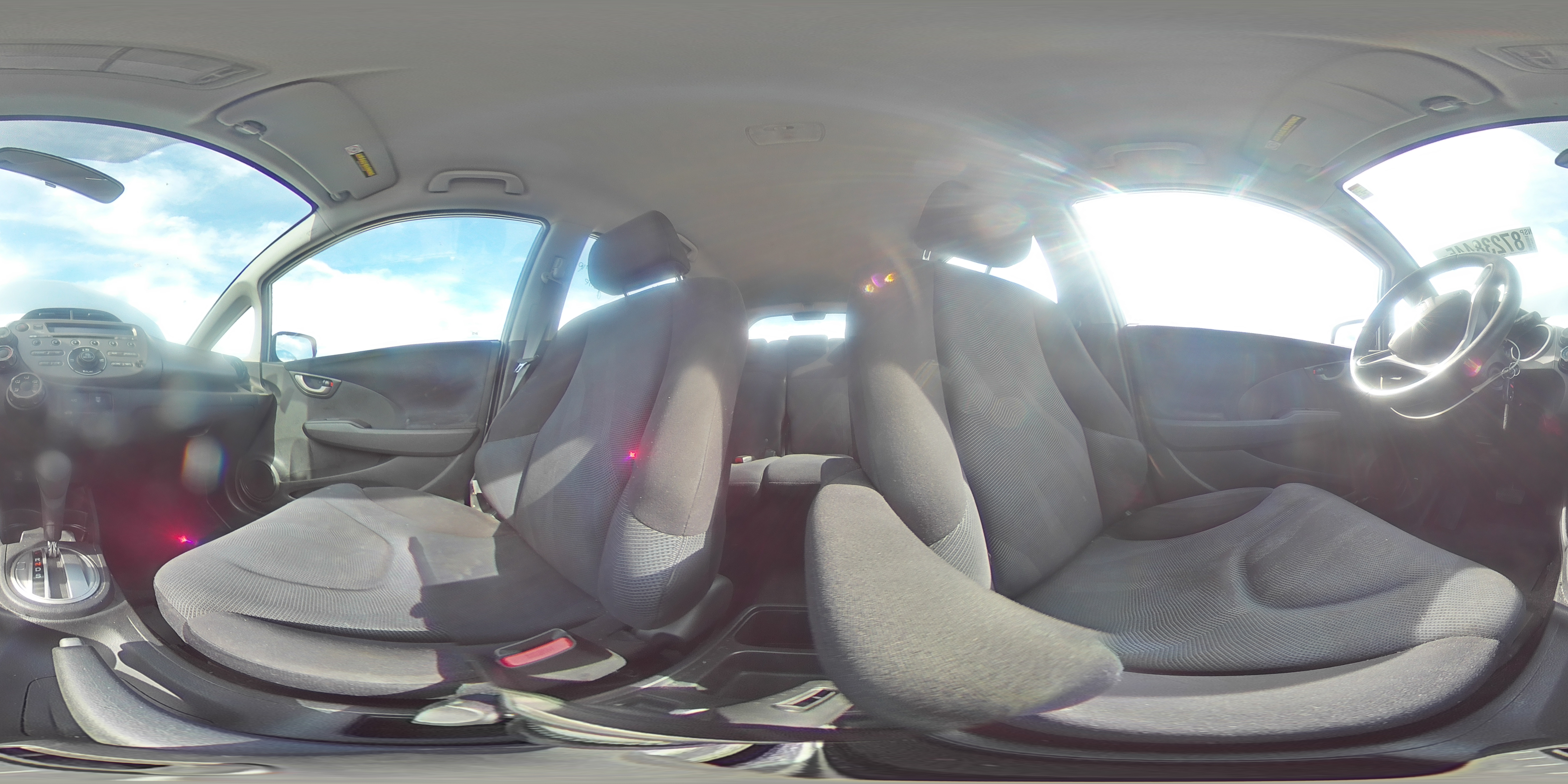 2010 Honda Fit Sport VIN: JHMGE8H48AC021876 Lot: 87238445