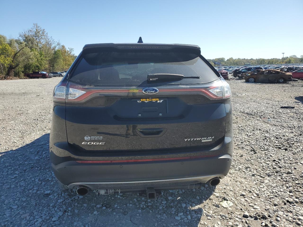 2018 Ford Edge Titanium VIN: 2FMPK3K98JBB42131 Lot: 85498465