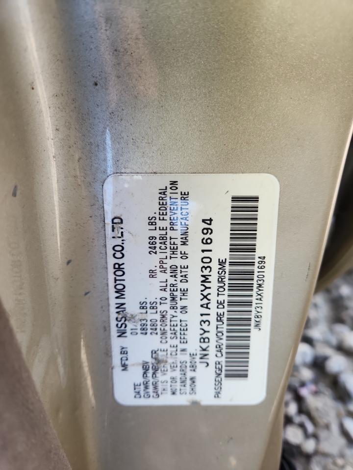 2000 Infiniti Q45 Base VIN: JNKBY31AXYM301694 Lot: 90880505