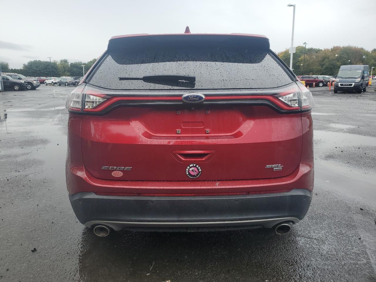 2016 Ford Edge Sel VIN: 2FMPK4J89GBB74397 Lot: 85594475