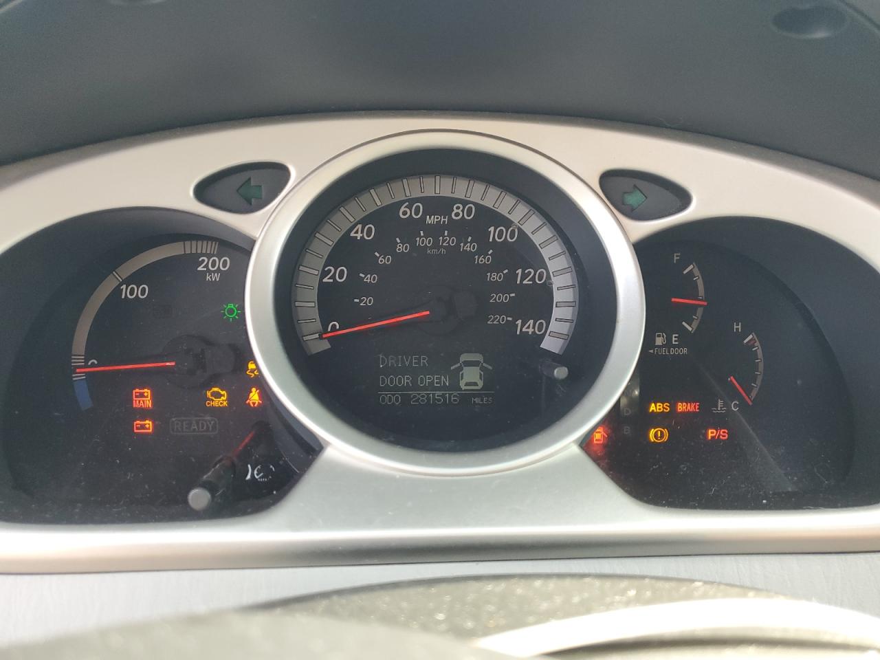 2007 Toyota Highlander Hybrid VIN: JTEEW21AX70037439 Lot: 82293275