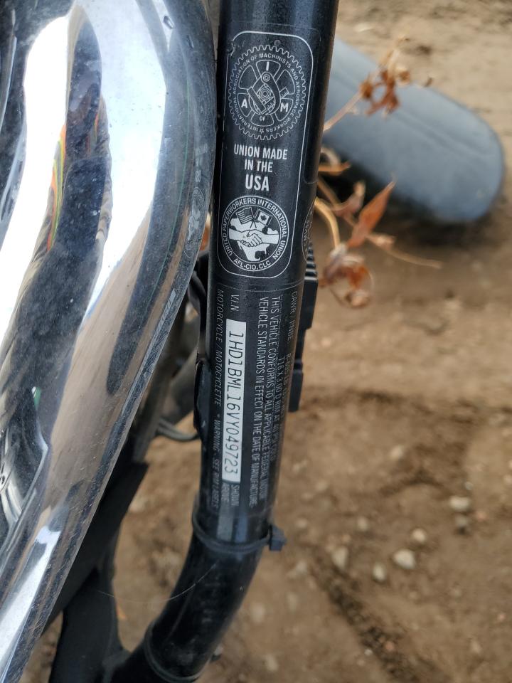 1997 Harley-Davidson Flstf VIN: 1HD1BML16VY049723 Lot: 82276125