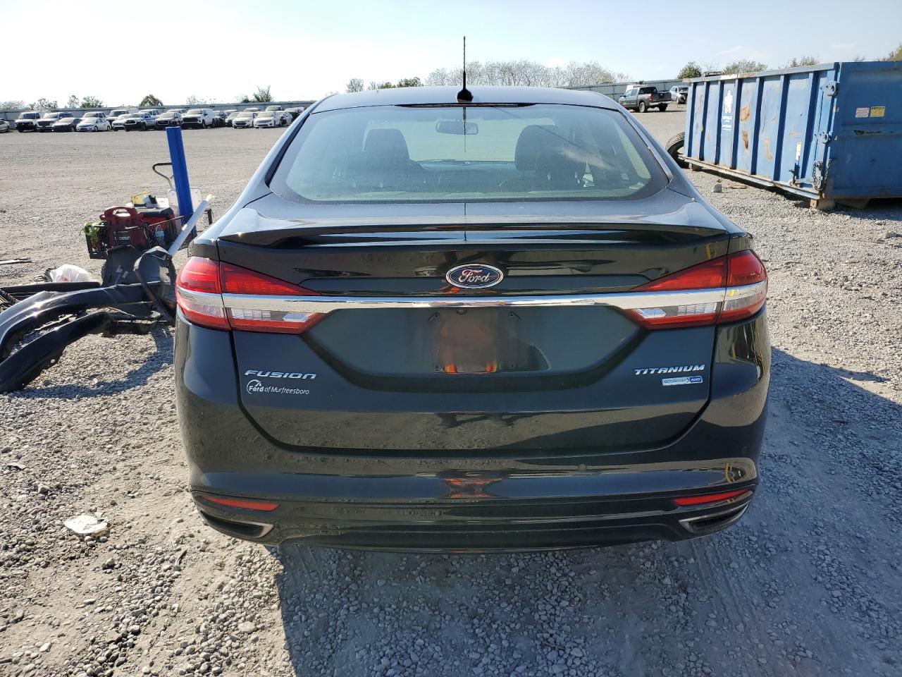 2018 Ford Fusion Titanium/Platinum VIN: 3FA6P0D94JR225768 Lot: 82554375