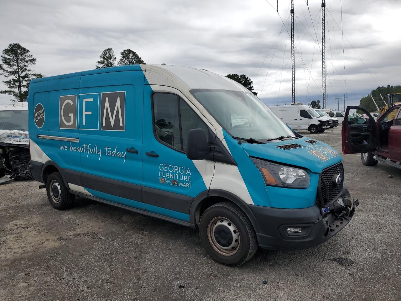 2021 Ford Transit T-250 VIN: 1FTBR1C80MKA81291 Lot: 86147545