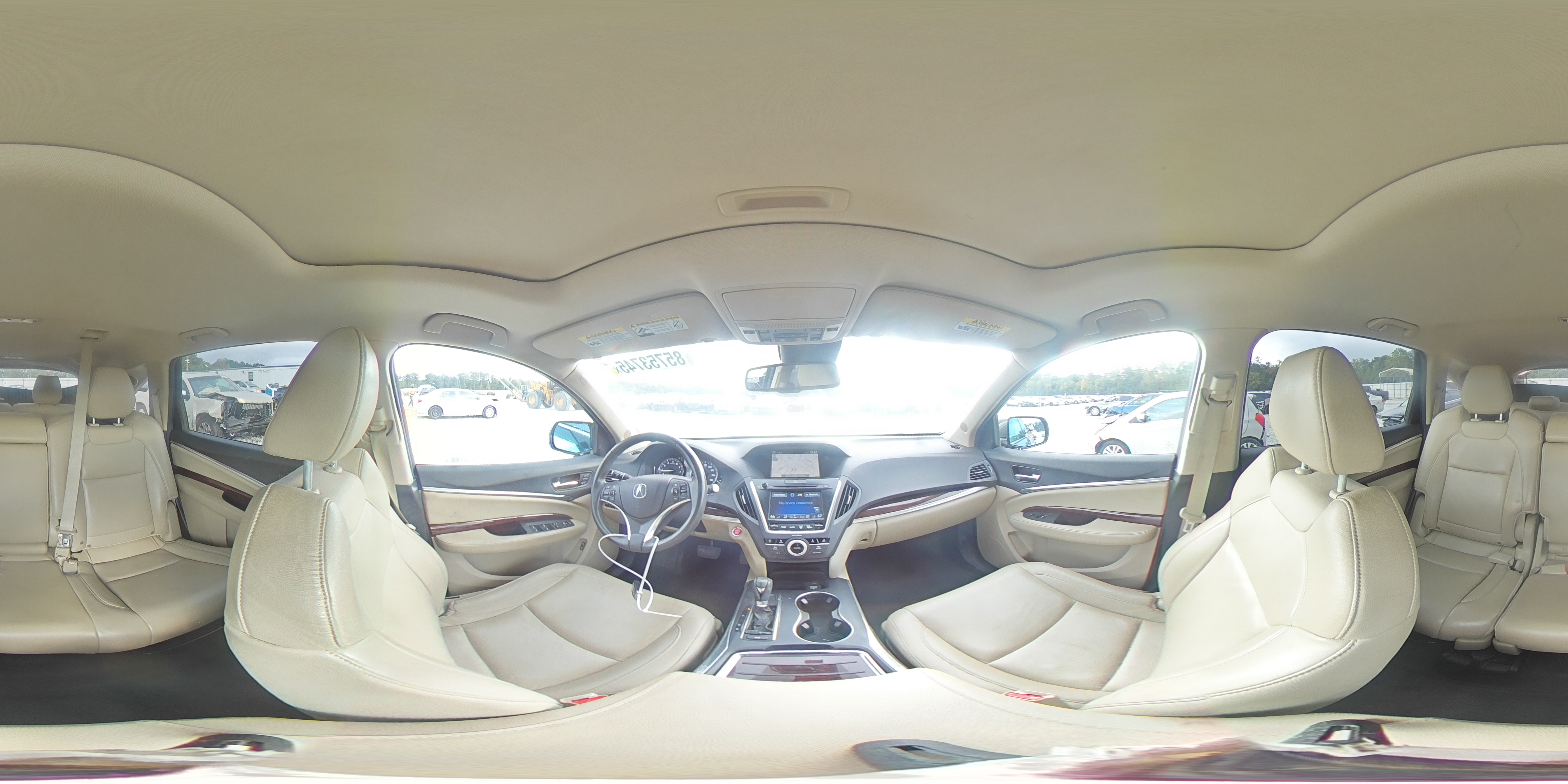 2015 Acura Mdx Technology VIN: 5FRYD3H4XFB003707 Lot: 85753745