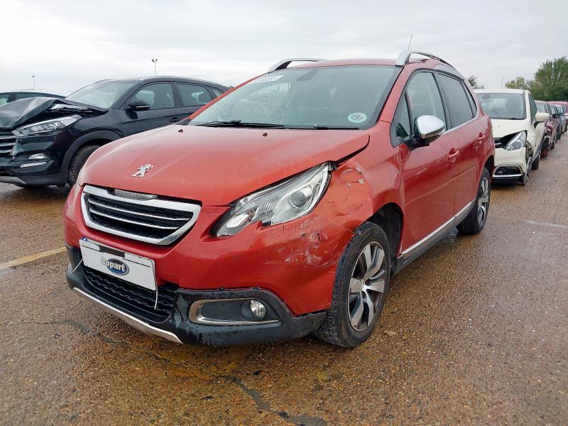 2015 PEUGEOT 2008 ALLURE BLUE HDI S/S  for sale at Copart SANDWICH