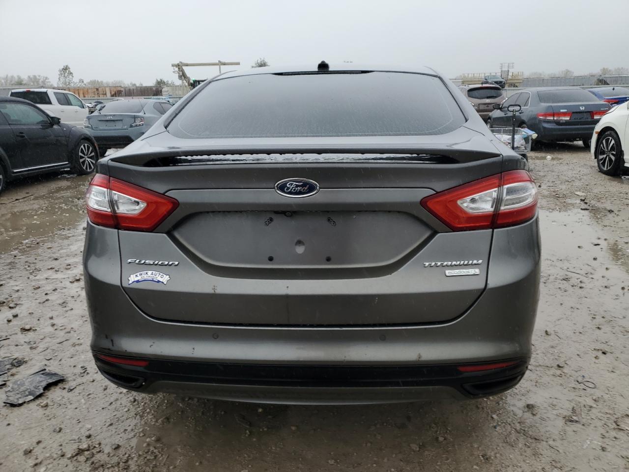 2013 Ford Fusion Titanium VIN: 3FA6P0K91DR226352 Lot: 85958185