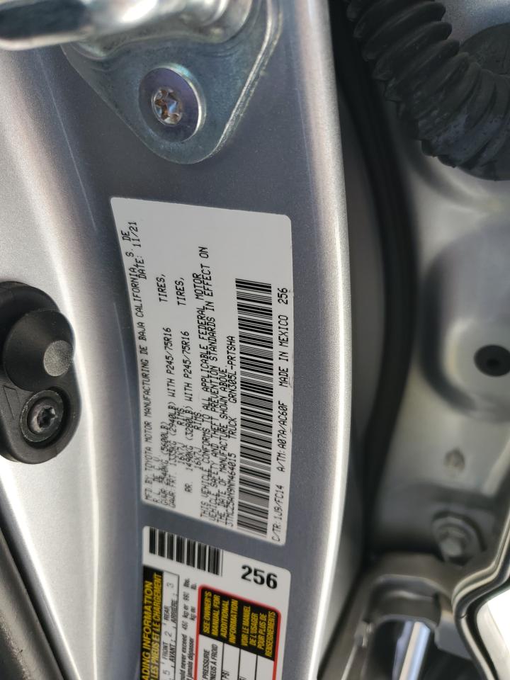 2022 Toyota Tacoma Double Cab VIN: 3TMCZ5AN9NM464015 Lot: 87118145