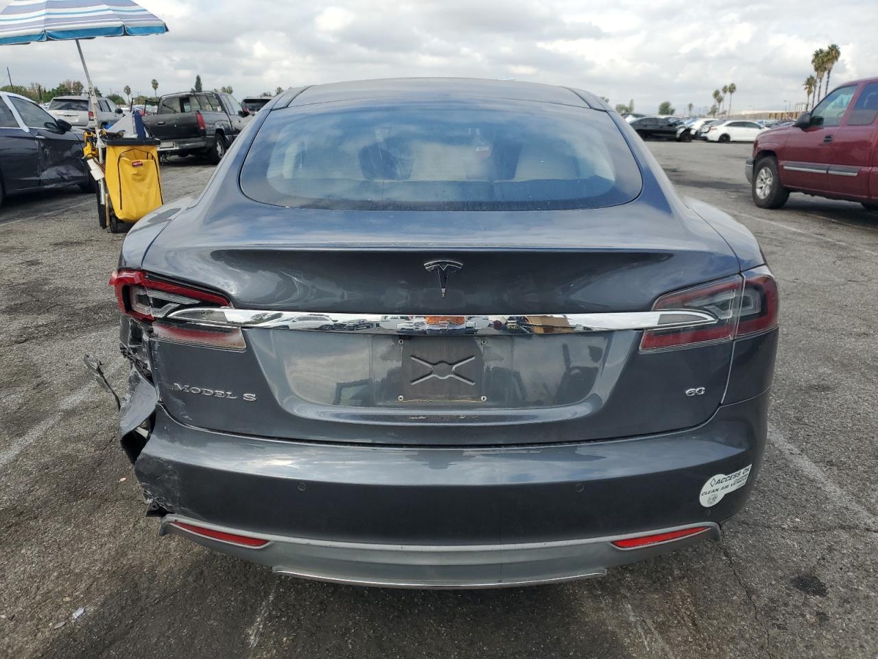 2015 Tesla Model S 60 VIN: 5YJSA1S12FFP74780 Lot: 82410525