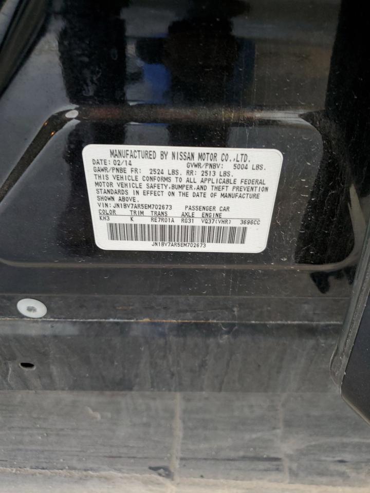 2014 Infiniti Q50 Base VIN: JN1BV7AR5EM702673 Lot: 87451645