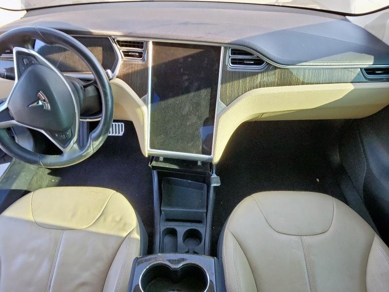 Hatchbacks TESLA MODEL S 2013 Granatowy