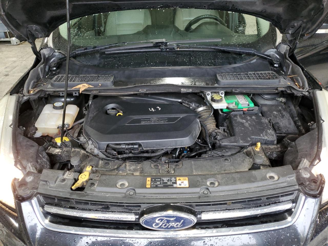 2014 Ford Escape Titanium VIN: 1FMCU9JX3EUD98124 Lot: 85839145