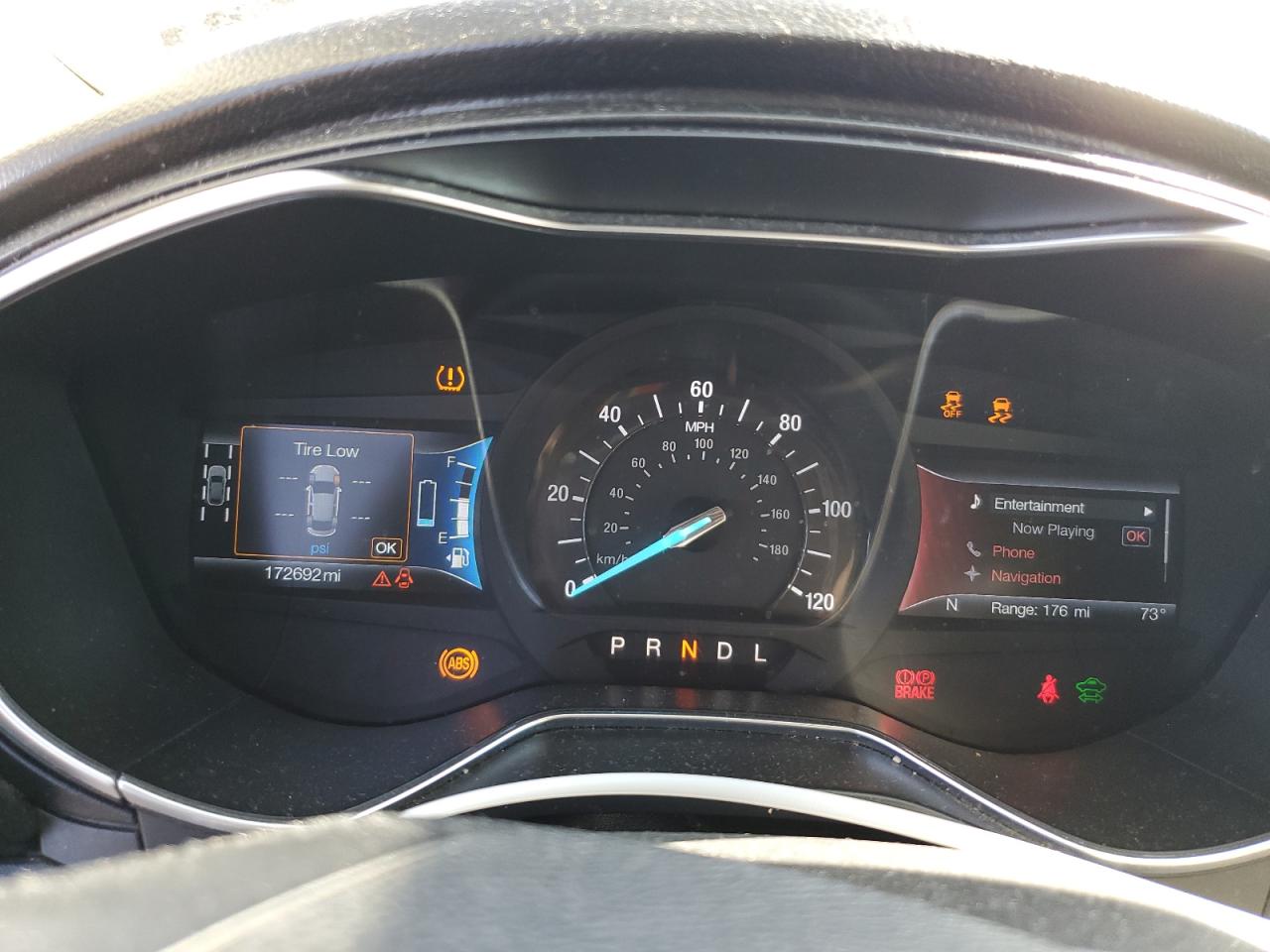 2017 Ford Fusion Titanium Hev VIN: 3FA6P0RU7HR263695 Lot: 82316995