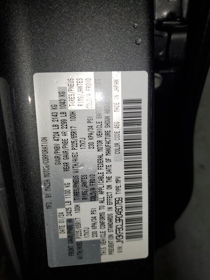 2024 Mazda Cx-5 Preferred VIN: JM3KFBCL9R0460769 Lot: 90435985