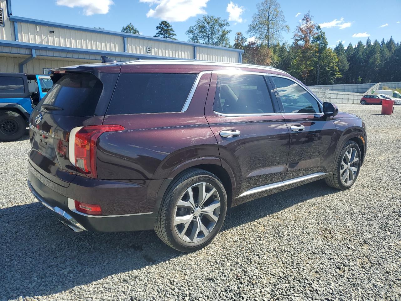 2022 Hyundai Palisade Limited purple null gas KM8R5DHEXNU473559 photo #4