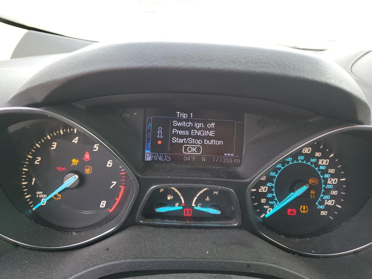 2013 Ford Escape Titanium VIN: 1FMCU0J93DUA13446 Lot: 87484375