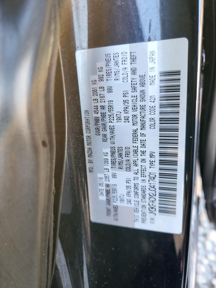 2018 Mazda Cx-5 Touring VIN: JM3KFACM2J0417401 Lot: 82185215