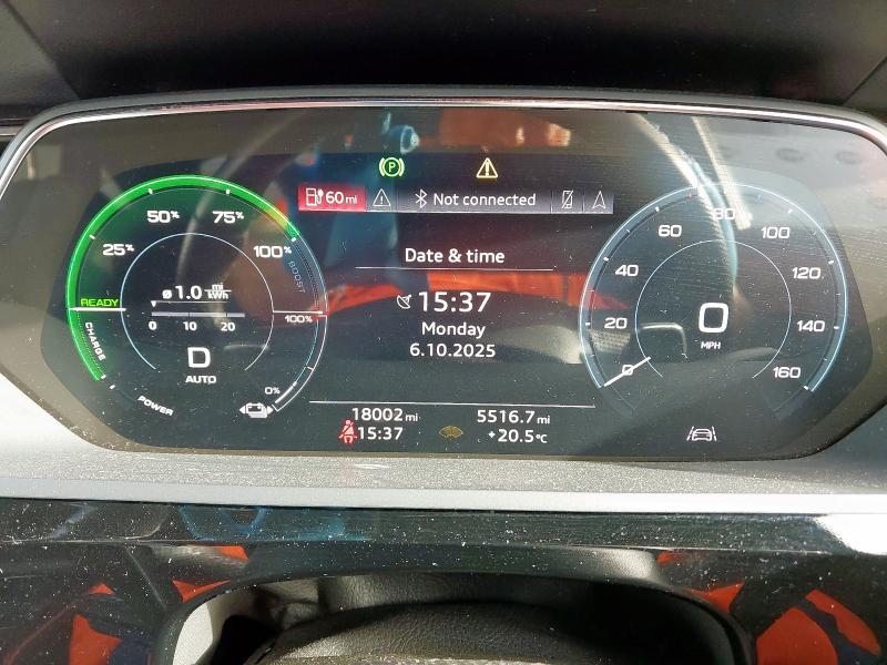 2022 AUDI E-TRON 300KW 55 QUATTRO 95KWH S LINE 5DR AUTO