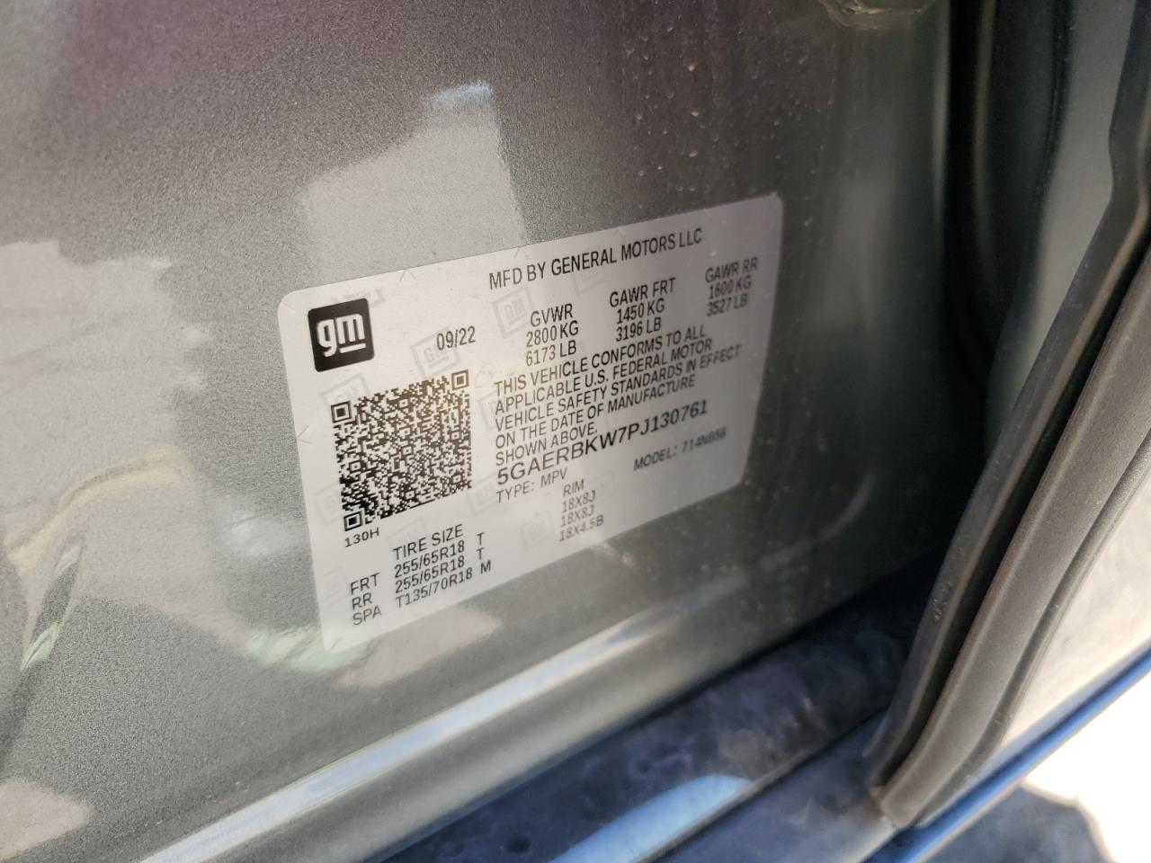 2023 Buick Enclave Essence VIN: 5GAERBKW7PJ130761 Lot: 82388055