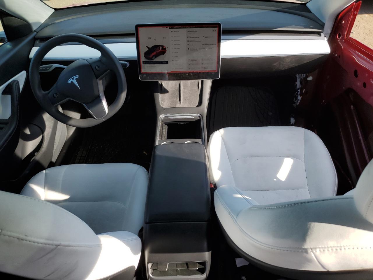 2022 Tesla Model Y VIN: 7SAYGAEE1NF361385 Lot: 87196155