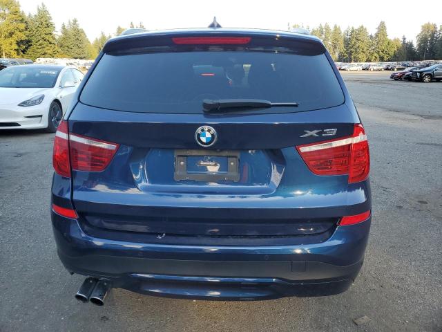  BMW X3 2017 Синий