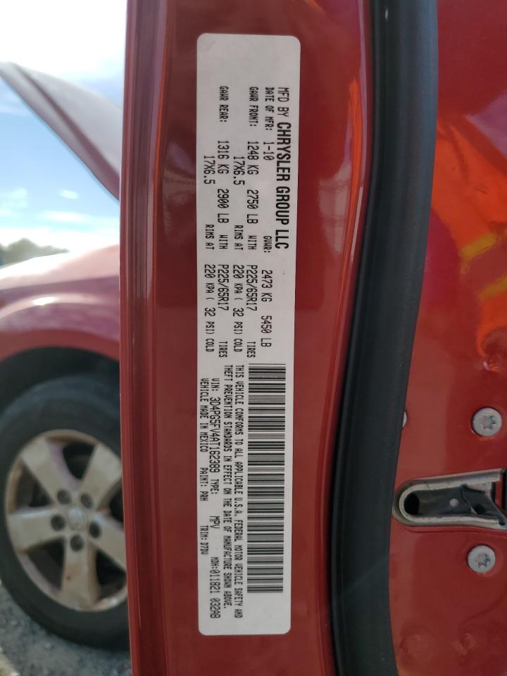 2010 Dodge Journey Sxt VIN: 3D4PG5FV4AT162389 Lot: 82273685