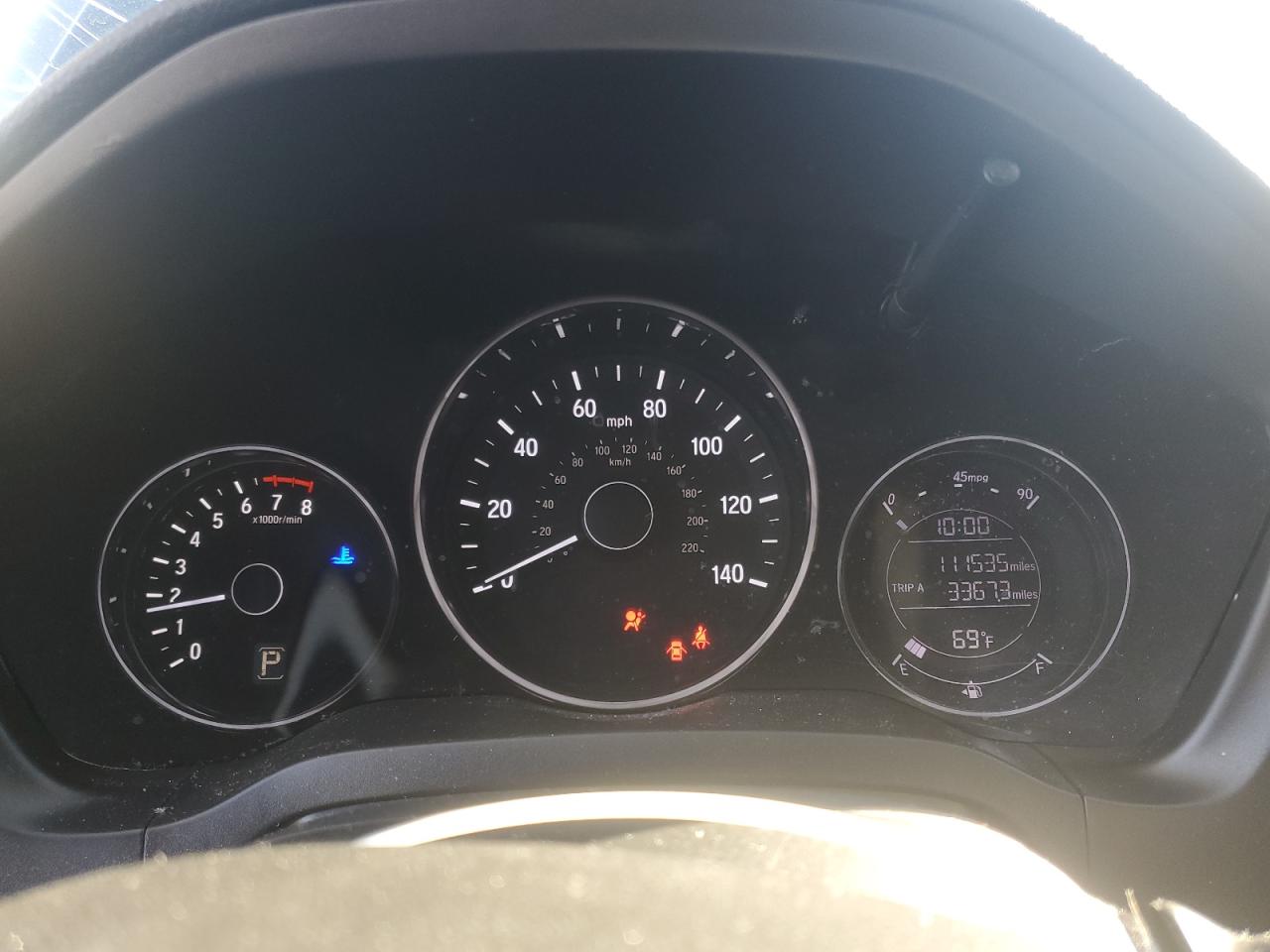 2019 Honda Hr-V Lx VIN: 3CZRU5H34KM707801 Lot: 86848835