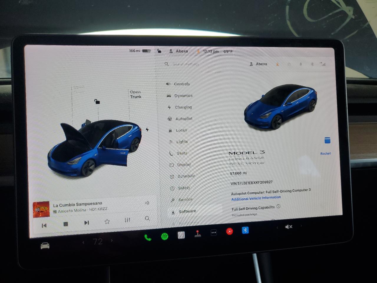 2019 Tesla Model 3 VIN: 5YJ3E1EBXKF209927 Lot: 84726955