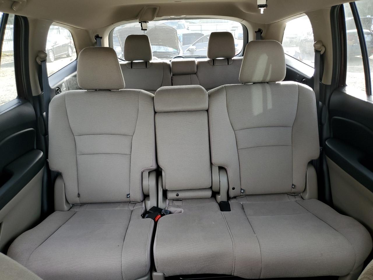 2016 Honda Pilot Lx VIN: 5FNYF5H13GB042654 Lot: 81927295