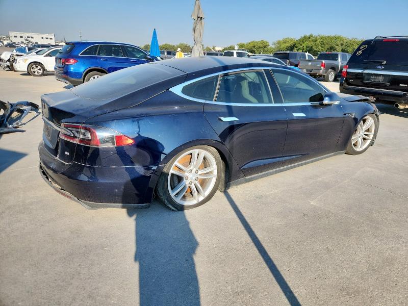 Hatchbacks TESLA MODEL S 2013 Granatowy