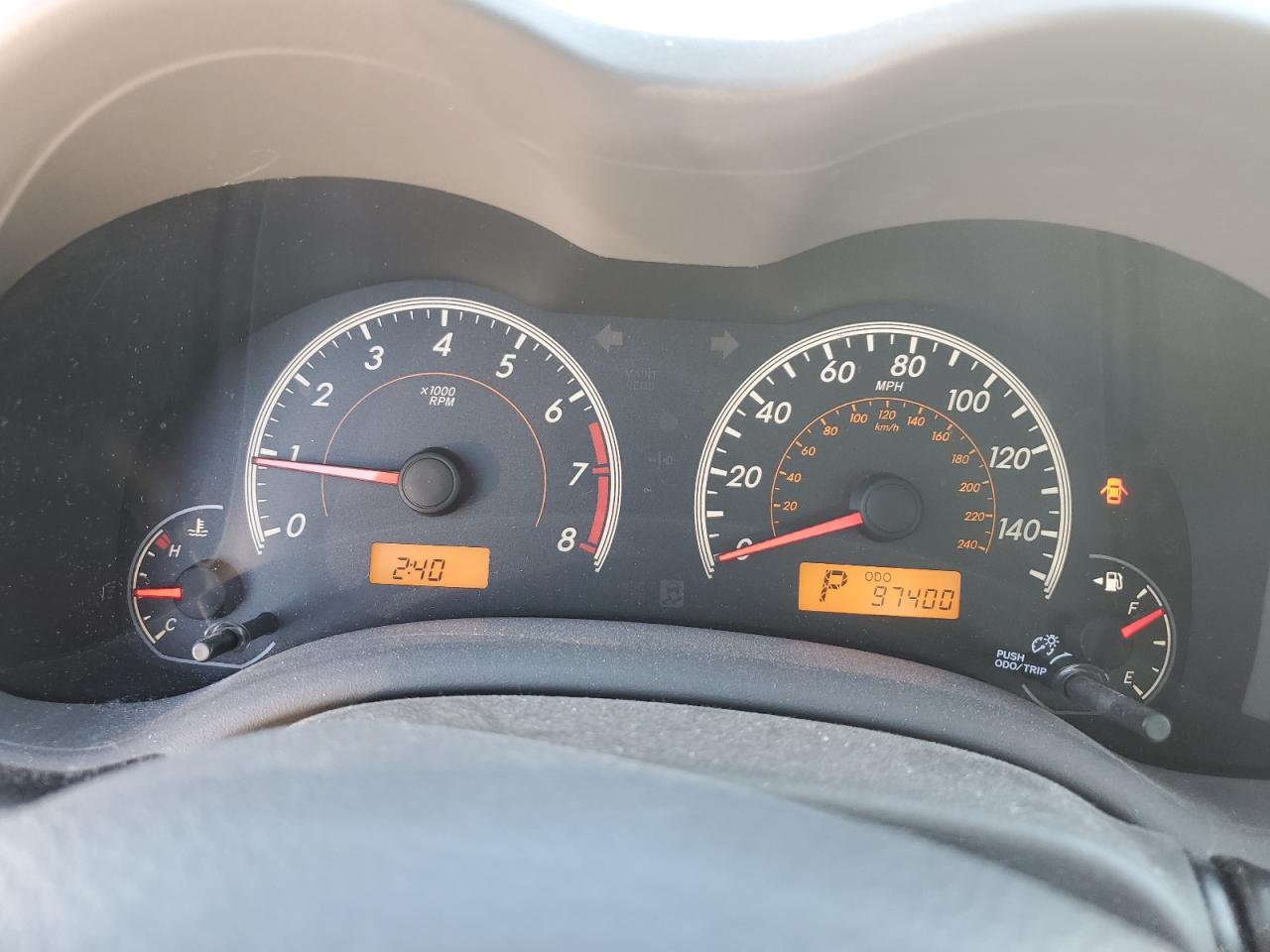2009 Toyota Corolla Base VIN: 2T1BU40E19C171584 Lot: 86487735