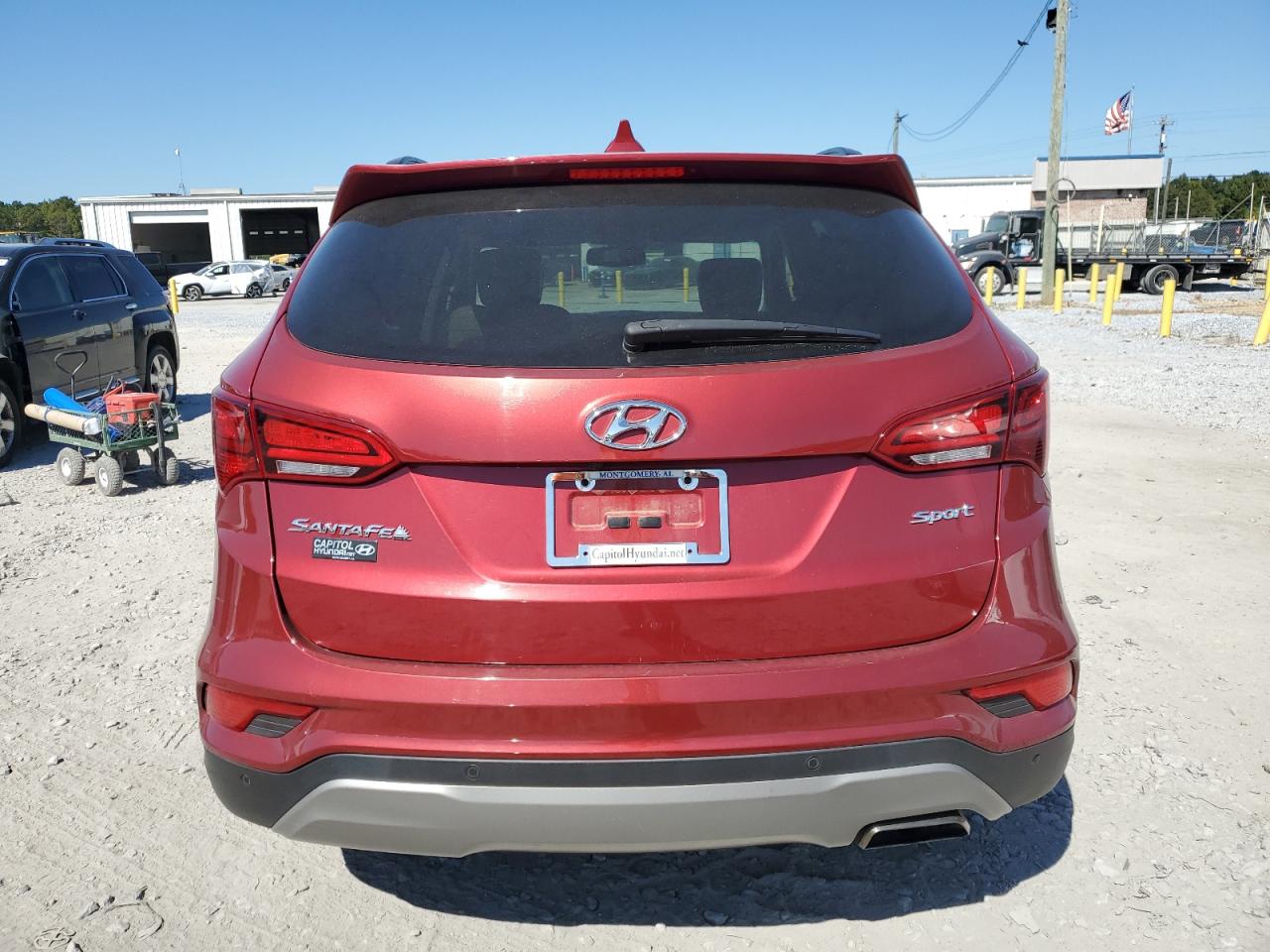 2017 Hyundai Santa Fe Sport VIN: 5XYZU3LBXHG488308 Lot: 85948765