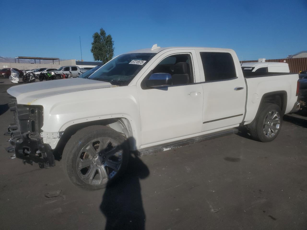 2018 GMC Sierra K1500 Denali white null gas 3GTU2PEJ1JG515852 photo #1