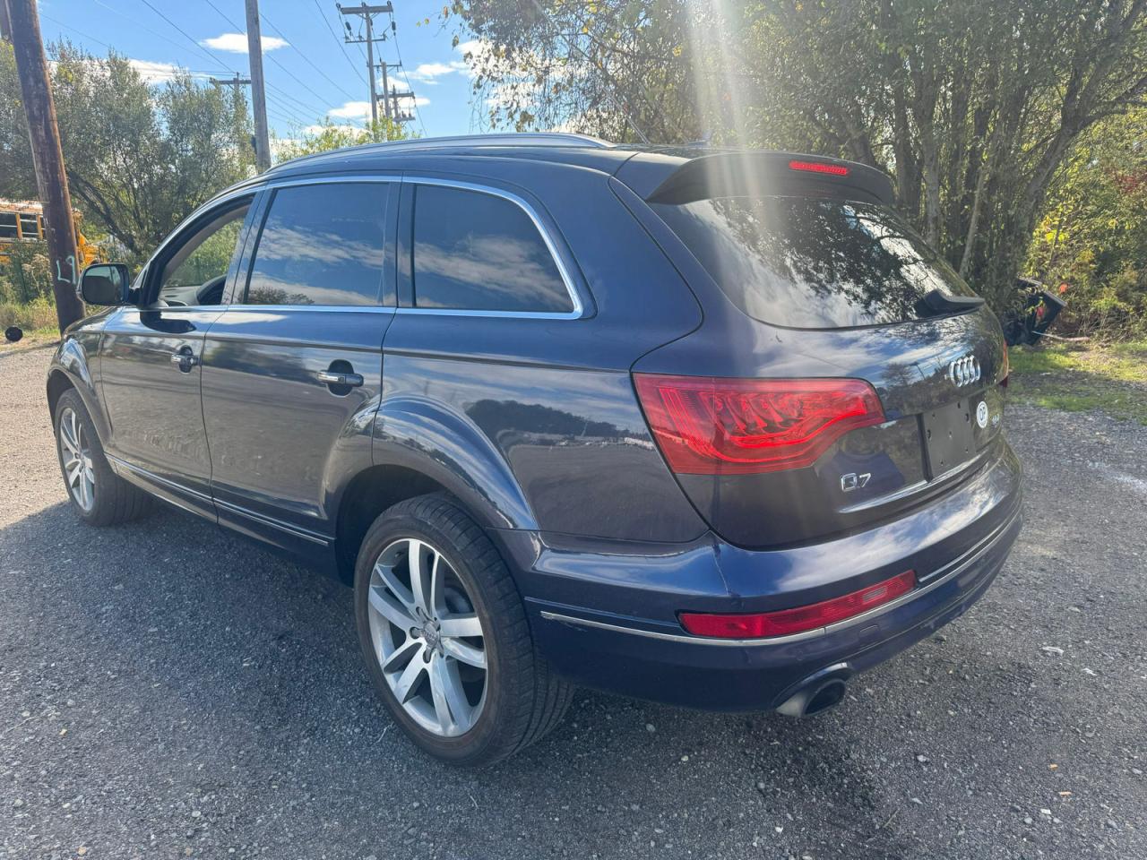 2014 Audi Q7 Premium Plus blue suv gas WA1LGAFE9ED013521 photo #4