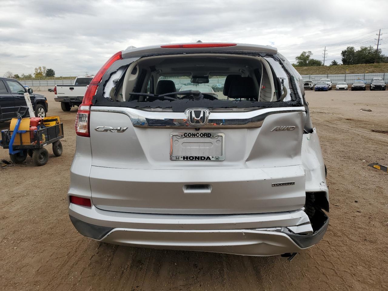 2016 Honda Cr-V Touring VIN: 5J6RM4H94GL030806 Lot: 85350355