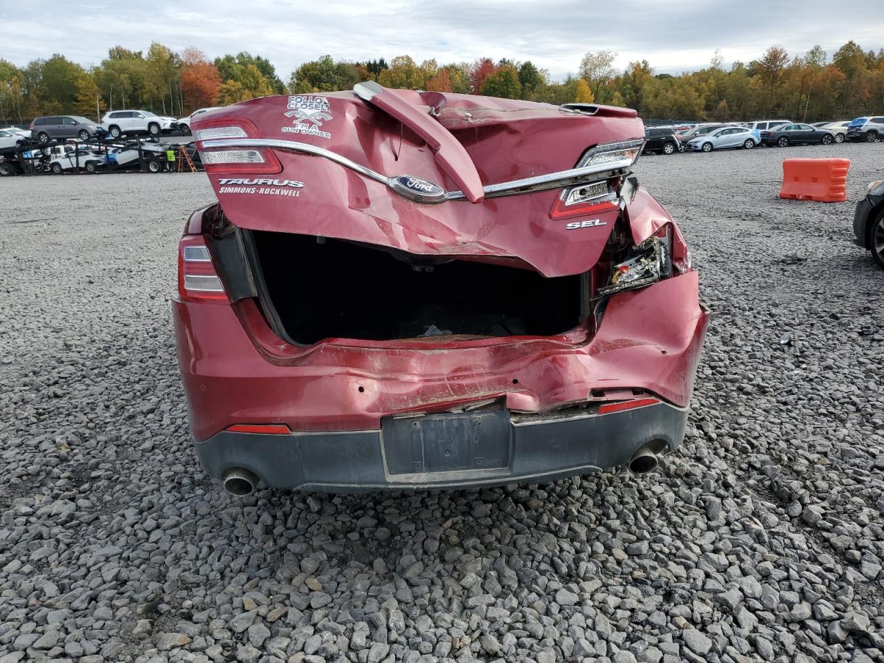 2013 Ford Taurus Sel VIN: 1FAHP2E85DG144123 Lot: 87090655