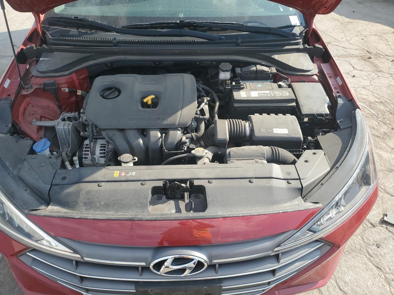 2019 Hyundai Elantra Sel VIN: KMHD84LF9KU738162 Lot: 84860455