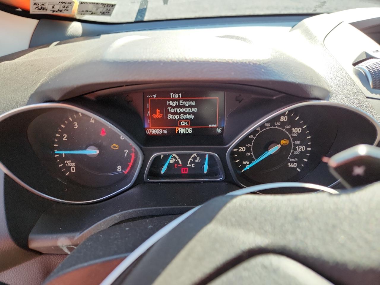 2017 Ford Escape Se VIN: 1FMCU9GD2HUD90663 Lot: 84733825